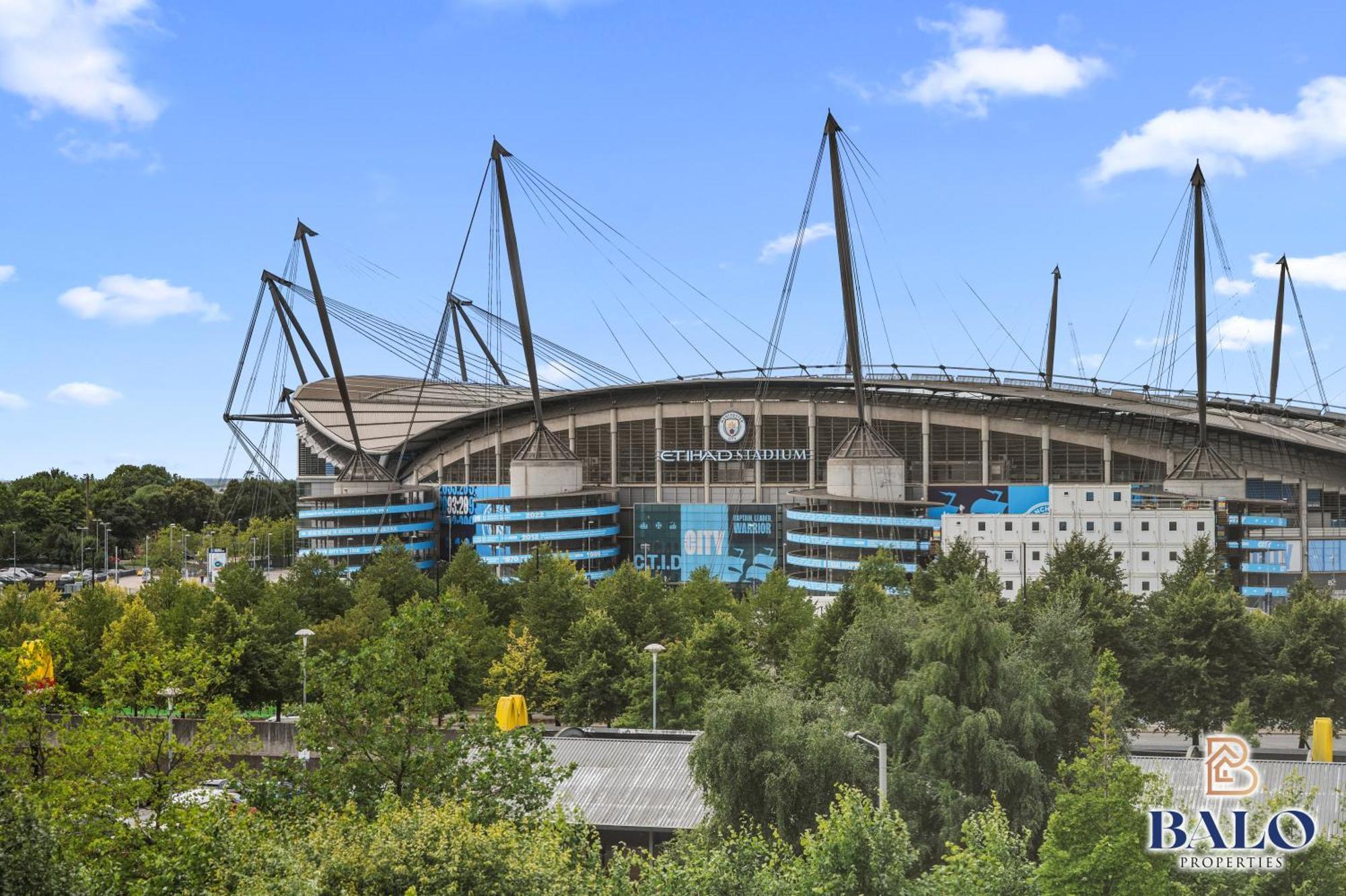 Modern Spacious 2Bedroom Apartment Great! Location By Etihad Mancity Stadium& Coop Live Arena Manchester Extérieur photo